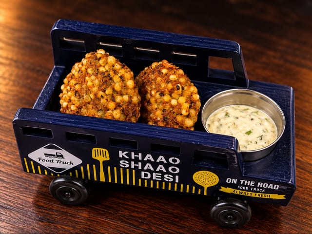Sabudana Vada.