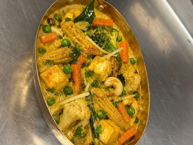 Vegetable Korma.