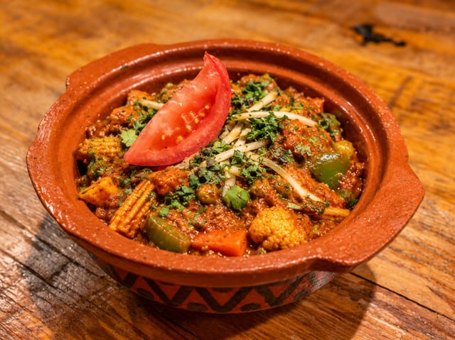 Vegetable Kolhapuri.