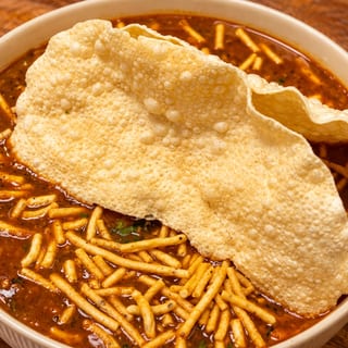 Sev Papad Bhaji