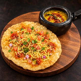Sindhi Dal Pakwan