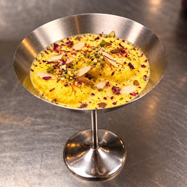 Alphonso Mango Rasmalai.